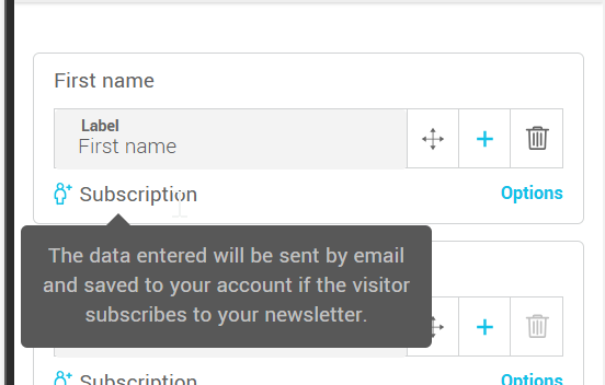 how to recognize subscription fields