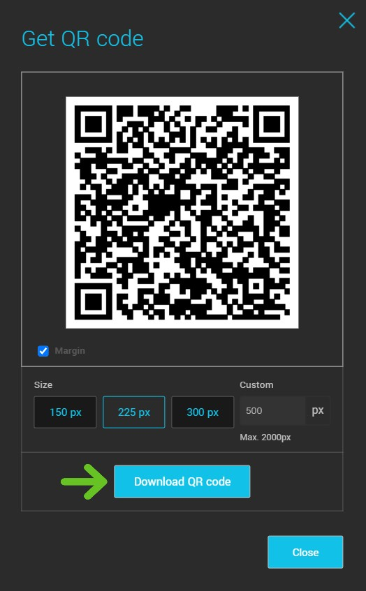 Download QR code