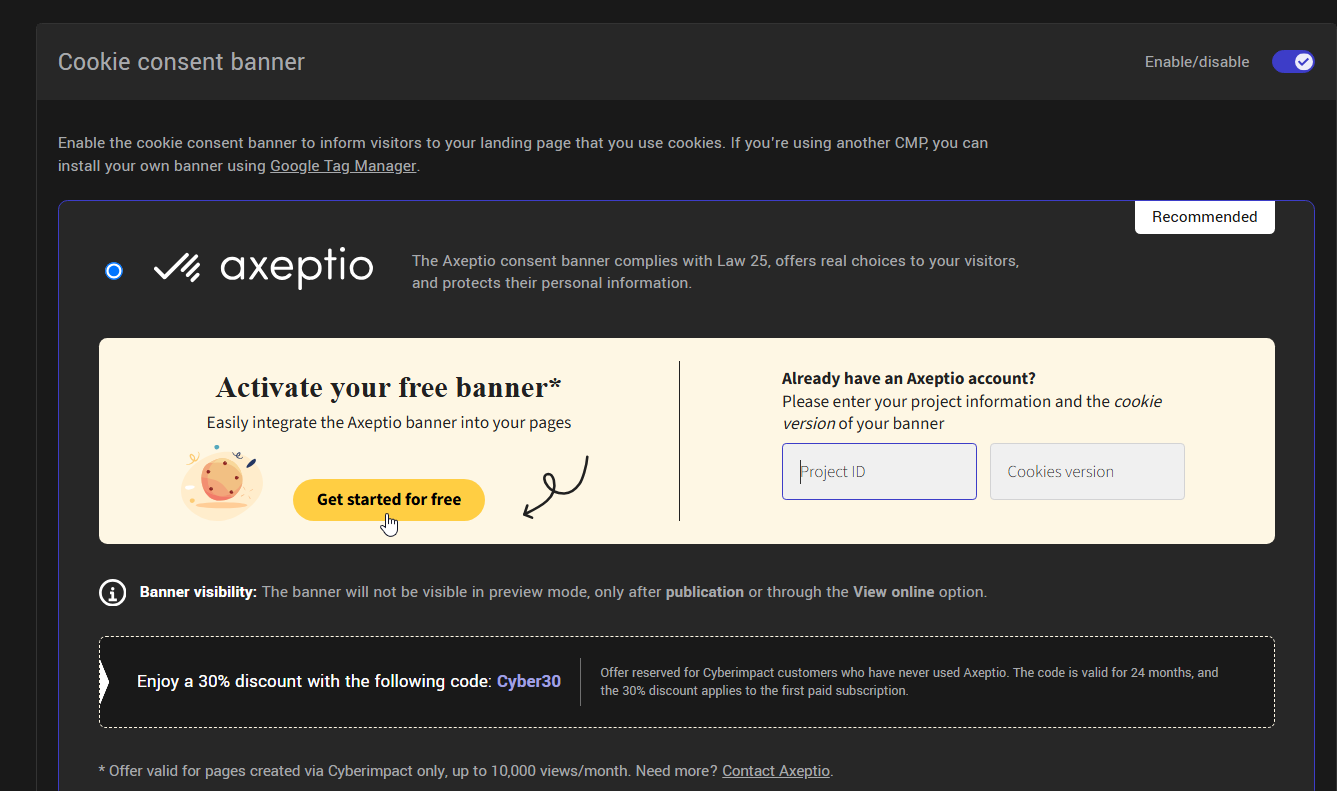 Get started for free