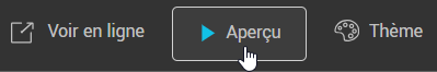 Aperçu de la page d'atterrissage