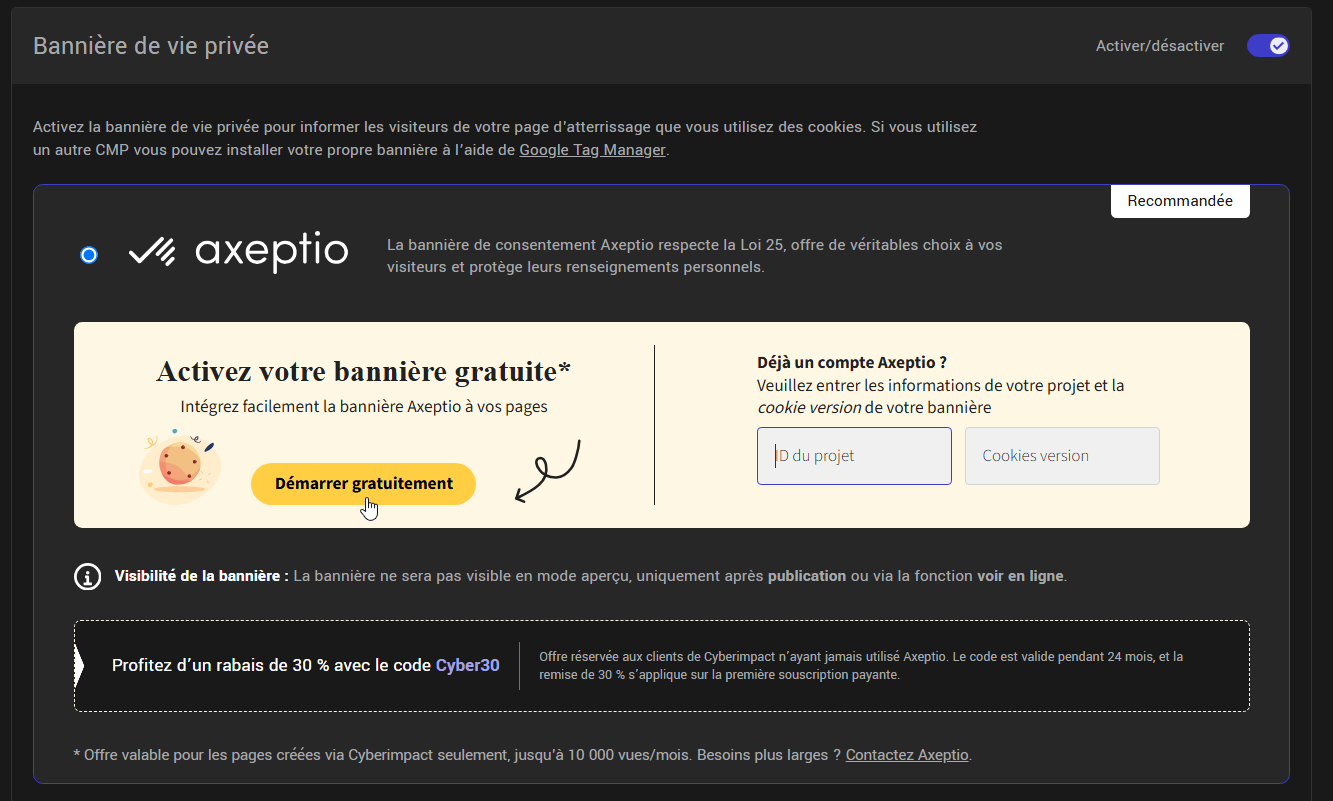 Démarrer gratuitement