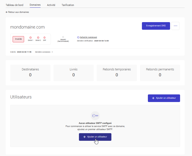 Ajouter un utilisateur